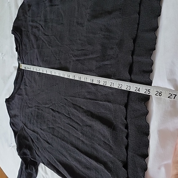 Cyrus Women's Black Long Sleeve Tunic Top- Size 1X - Picture 9 of 9